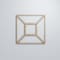 Ekena Millwork Medium Marion Decorative Fretwork Wood Wall Panels, Hickory, 15 3/8"W x 15 3/8"H x 3/8"T WALW16X16X0375MARHI - alternate 3
